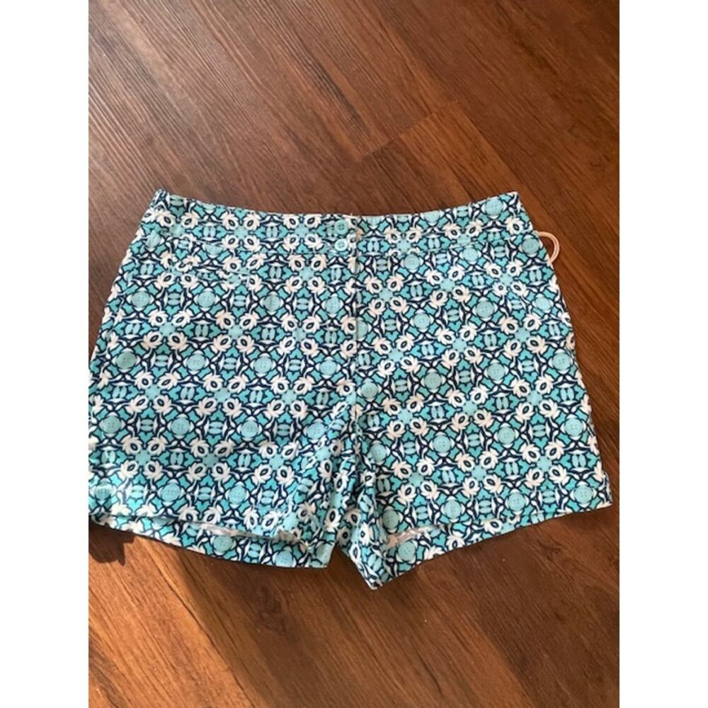 Bahama Breeze Women's Size 8 Petite Summer Shorts Blue White New with Tags! - Picture 6 of 6